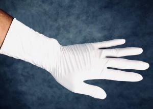 Quality Odorless Nitrile Medical Examination Gloves Bacterial Penetration Resistance wholesale