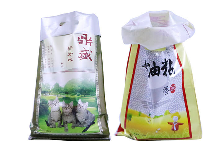 Animal Feed Packaging Bags , Bopp Laminated 15Kg Dog Food Bags