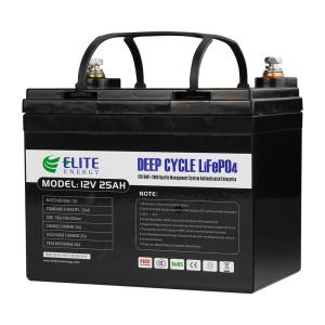 Quality OEM 25Ah Lithium Iron LFP 12V LiFePO4 Battery with Built In BMS wholesale