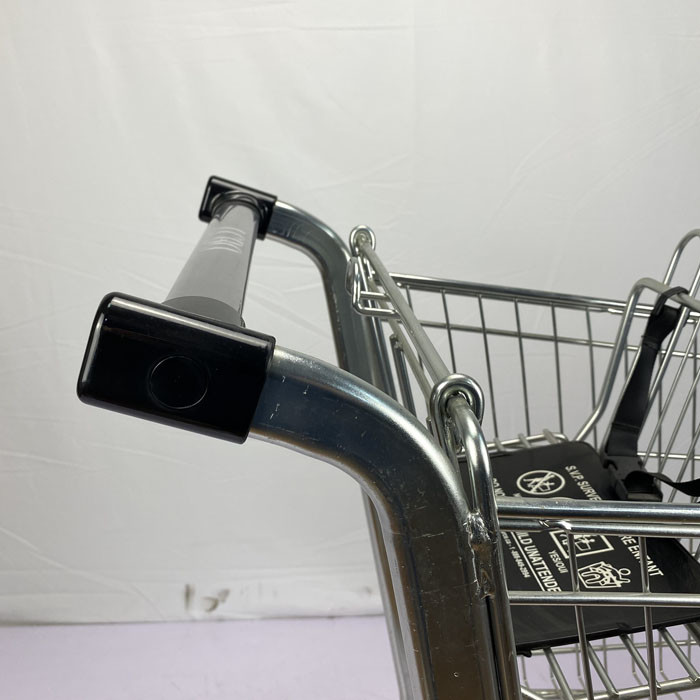 Customizable Logo Steel Shopping Cart 125L Supermarket Shopping Trolley Cart