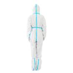 High Permeability Medical Protective Clothing Work Coverall Adjustable Tightness