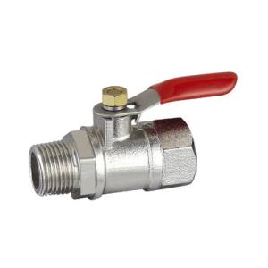 Quality Original SS Male Brass Mini Ball Valve Threaded For Water Oil Gas wholesale