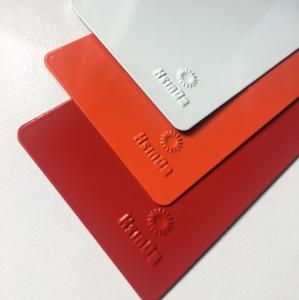 Quality Red Epoxy Polyester Powder Coating , Electrostatic Spray Thermoset Powder Coating wholesale