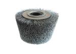 100 X 120mm Industrial Steel Wire Curved Wood Polishing Brush Roller