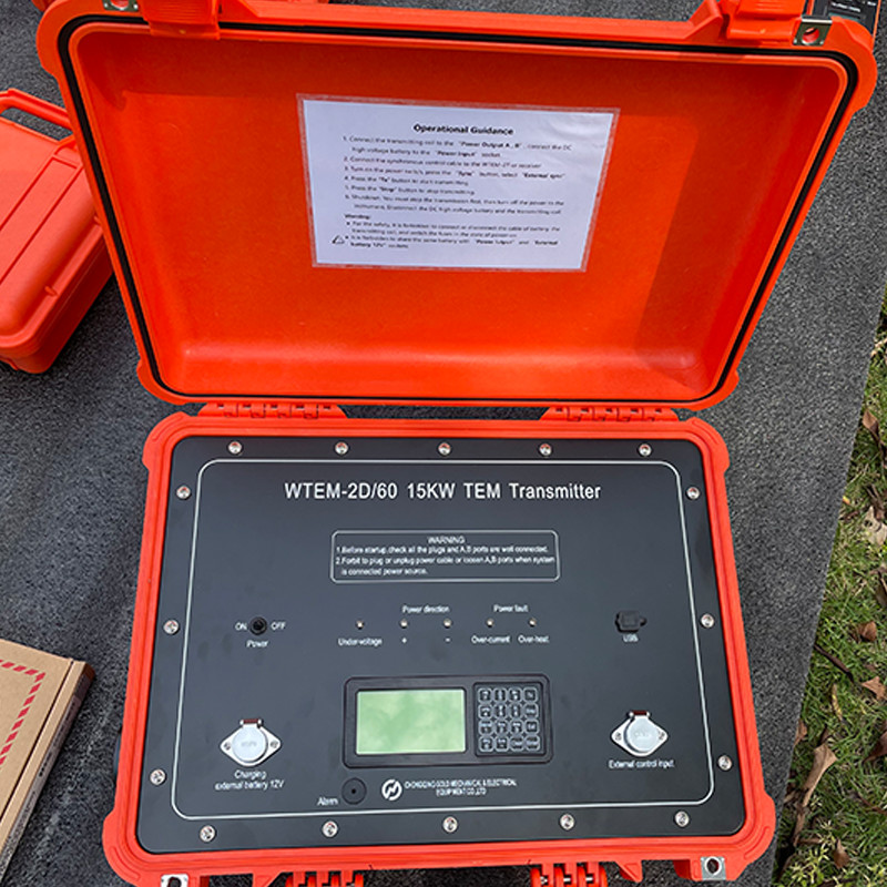 Geophysical TEM Transient Electromagnetic For Underground Water Resistivity Magnetometer Device