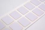 15x12mm Thermal Transfer Adhesive Label 2mil White Matte Polyimide Label