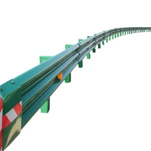 Quality Highway Guardrail AASHTO M-180 Galvanized Steel Traffic Barrier Zinc Coating 550-600g/m2 wholesale