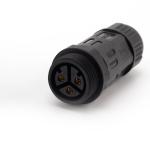 Panel Mount Ip68 Waterproof Electrical Cable Connector PA66 Underground