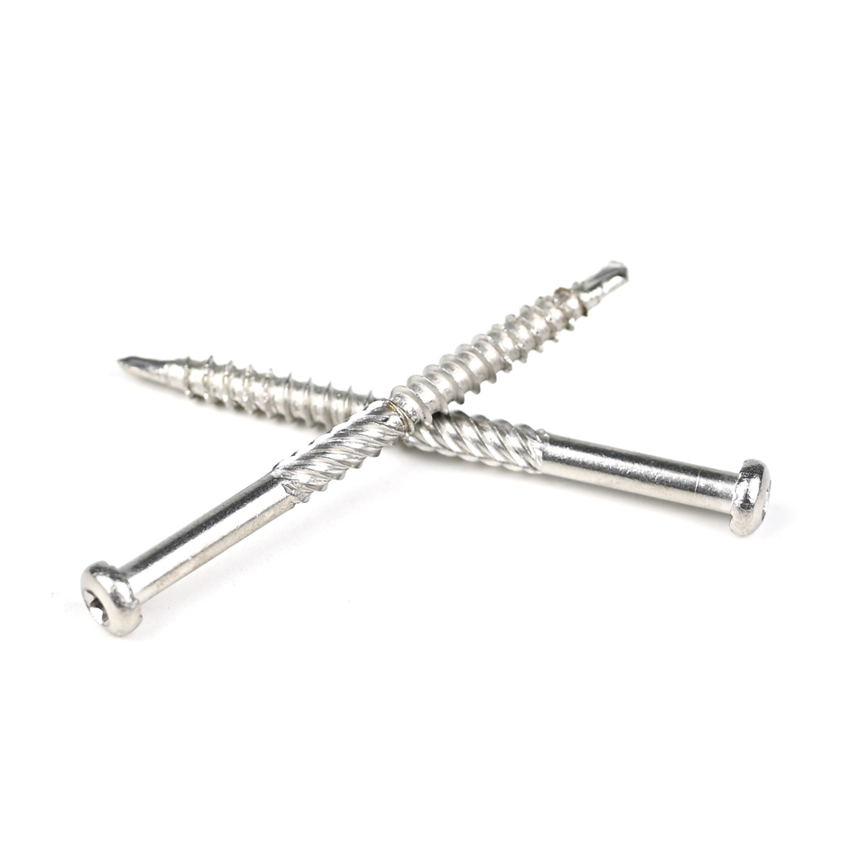 Customized Ss316 Torx Pan Stainless Steel Metal Self Tapping Screw for Wood Structure