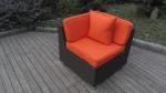 3pcs PE rattan sofas