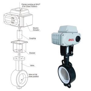 Quality SS316 Electric Butterfly Valve wholesale