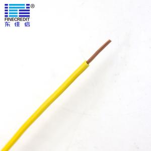Quality 450/750V 6491X PVC Insulated Electrical Cable , H07V-R Copper Building Wire wholesale