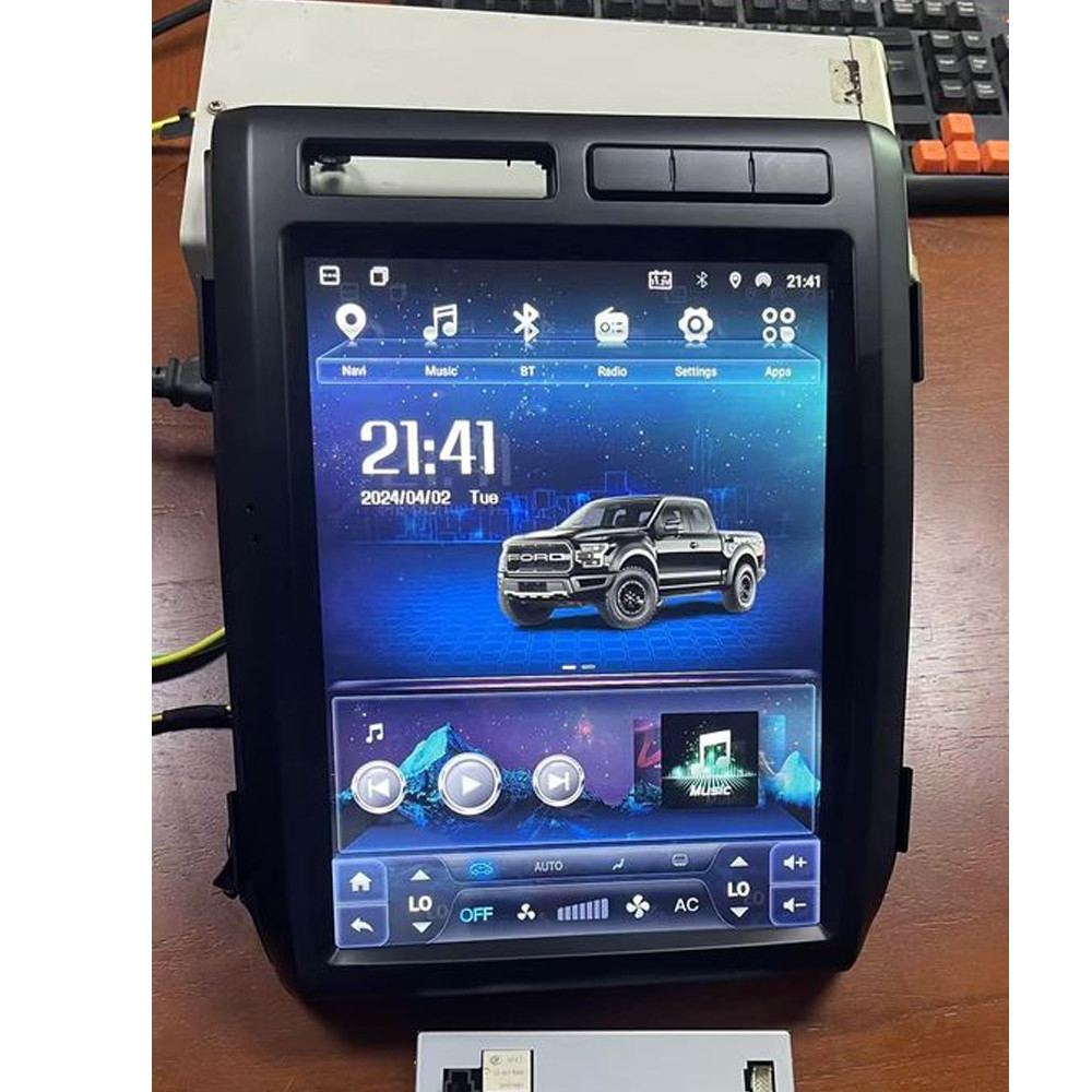 12.1-Inch Tesla Car Android Screen GPS Radio Intelligent Navigation For Ford F150 2009-2012