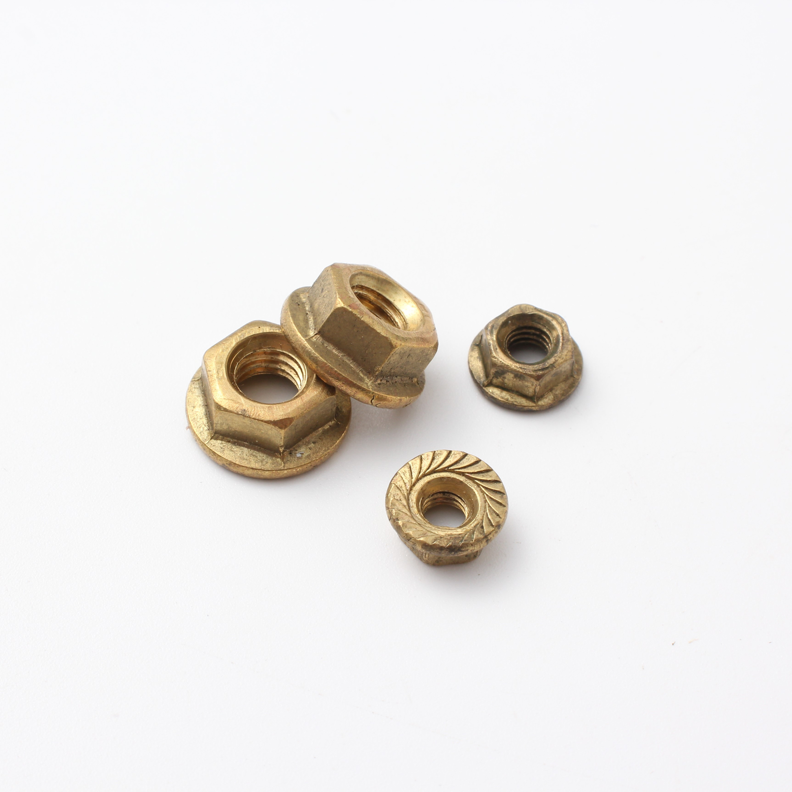Metric DIN 6923 Hex Flange Nut With Bolt Made of Stainless Steel for Direct Supply