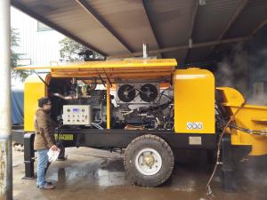 Quality High Efficiency Diesel Concrete Pump Oil Absorption And Oil Return Filtration Technology wholesale