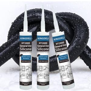 Quality Odorless Neutral Silicone Sealant Caulk Weather Resistant For Stain Steel wholesale