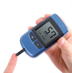 China 51g 0.5μL Blood Glucose Test Meter 250Sets Memories With Voice Broadcast on sale