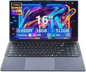 Quality 16 Inch I5 Gaming Laptop 3.60 GHz Business Notebook Computer 180 Angle Opening WIFI HDMI wholesale