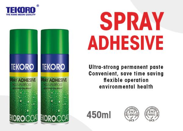 Spray Adhesive Or Spray Glue For Quick Bond Plastic / Paper / Metal / Cardboard