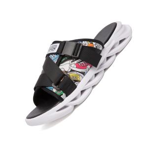 Quality EUR44 45 46 Casual Soft Rubber Slippers For Men wholesale