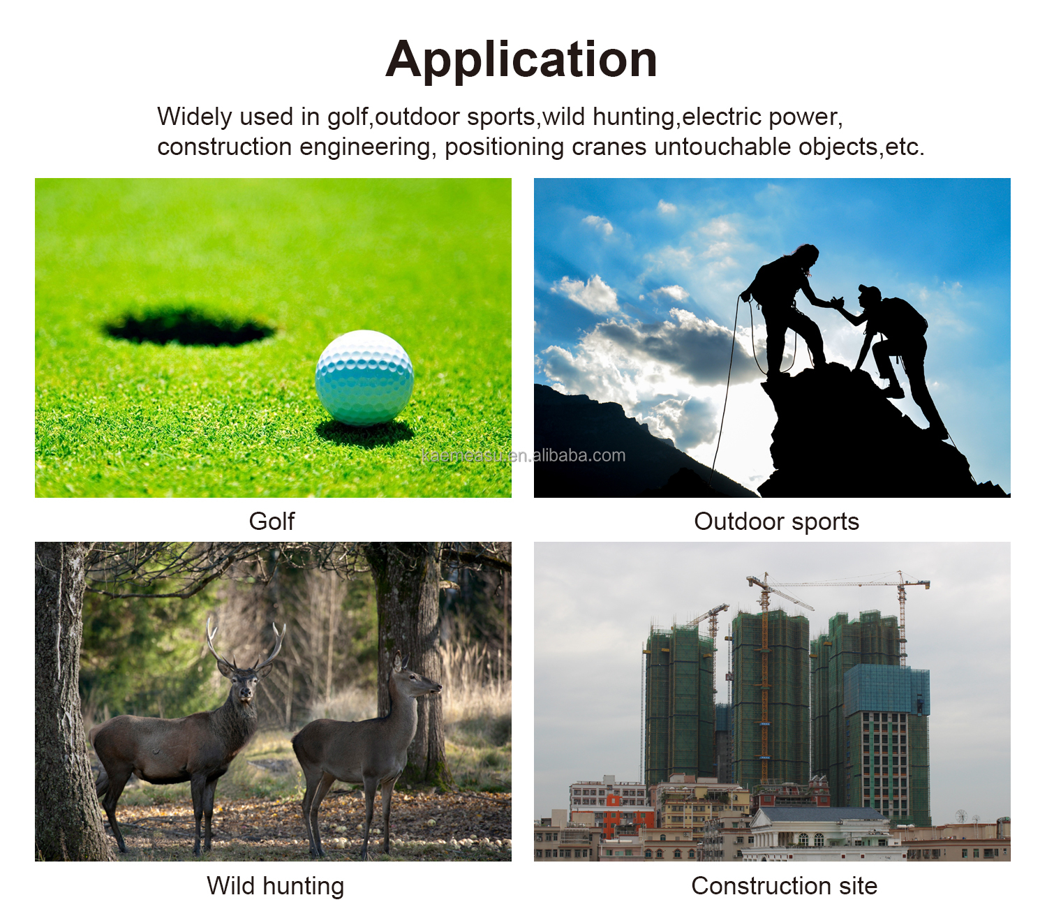OEM ODM Range Finder 600/800/1000m Golf Distance Meter Multiple modes Laser Rangefinders Telescope with slope switch