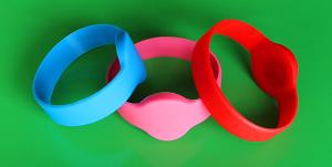 Quality ID blank Writable number Silicone wristbands / ID copy number Silicone wristbands wholesale
