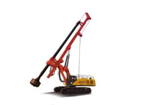 Yellow Rotary Foundation Drill Rig Custom Color Excavator Machine