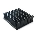 Lightweight Aluminum Profile Heat Sink Customized Size Electronic Heat