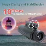 12X50 HD Nitrogen Filled Zoom Telescope For Mobile Phones BAK4 Prism