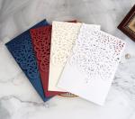 Waterproof C1S Board Personalised Wedding Paper Cards