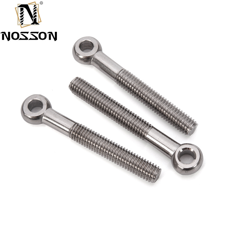 ZINC Finish Stainless Steel Eye Bolt M6-M30 in DIN Standard for Sturdy and Long-Lasting Fastening Solutions