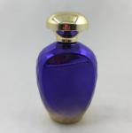 empty gradient conical collectible perfume bottles