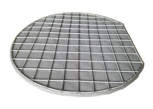Quality 316L Glass Fiber Co Knitmesh Pad Demister Custom Size Bar Grids wholesale