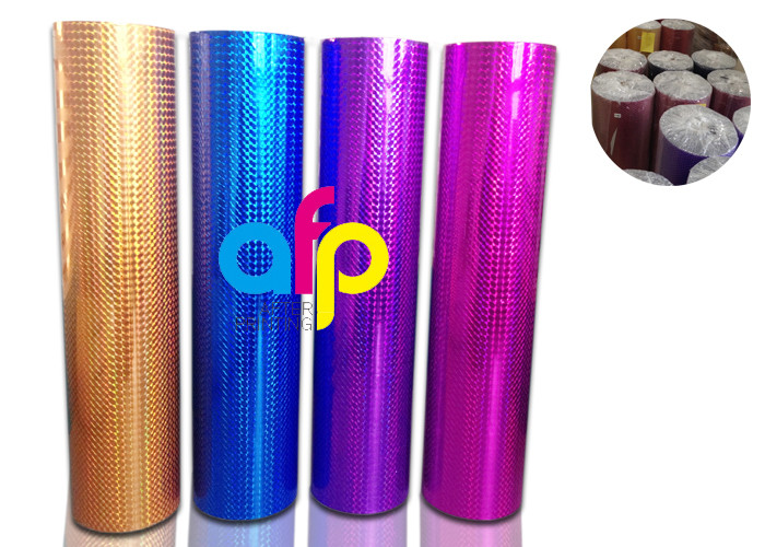 PET Material Holographic Film Thickness 12 Mic - 26 Mic Over 150 Patterns Optional