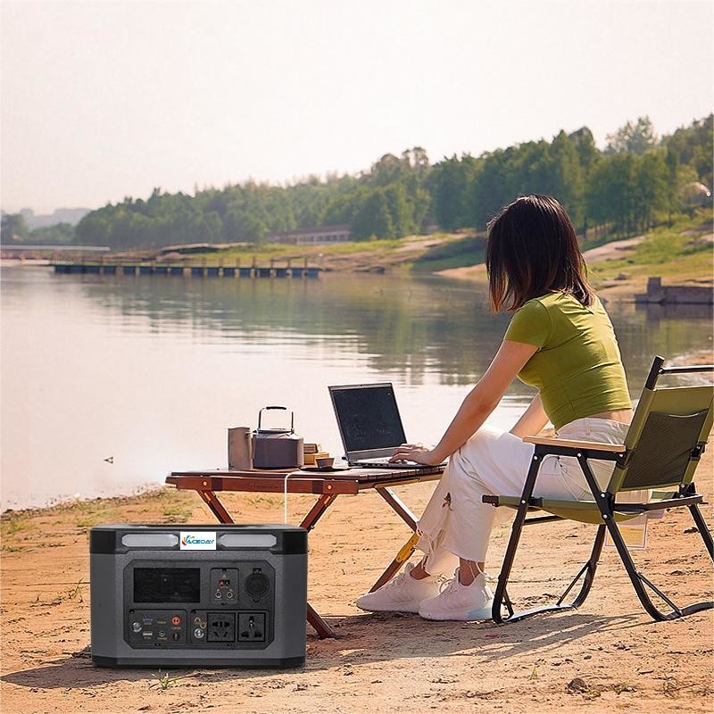 500wh Outdoor Portable Power Station Lithium Qc3.0 Output 18w 9v/2a Ah500
