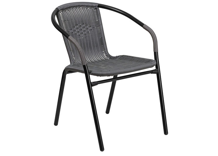 Moisture Resistant outdoor Garden Rattan Chair 2.9kg Easy Maintenance