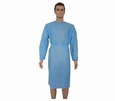 Quality Blue Disposable Patient Gowns SMS , Polypropylene Surgical Gowns Kits wholesale