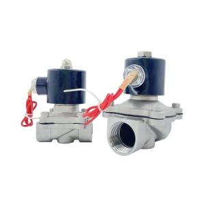 Quality 2W Stainless Steel Electric Water Fluid Solenoid Valve Compact and Space-Saving Design wholesale