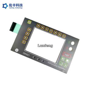 Quality Backlight LED Membrane Switch , Metal Dome Membrane Switch With Holes wholesale