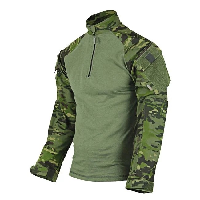 Camouflage Customized color Military tactical combat shirt Frog Suit