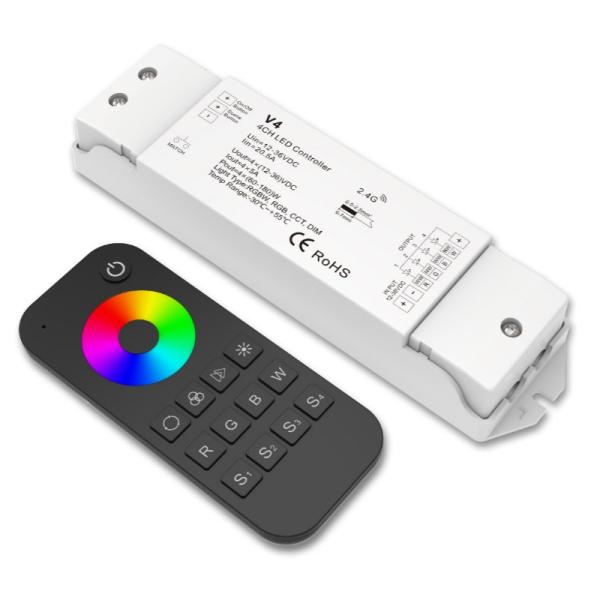 Cheap 2.4G RF Wireless Remote Rgbw Touch Controller for sale