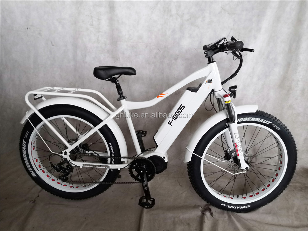 48V Voltage Adult Hybrid Electric Fat Tire Bike 2024 Step Thru Model 31 60 km Range