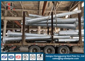 Quality 20-40ft smart electrical steel pole galvanized electric pole wholesale