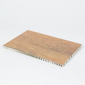 Quality Wood Color Decorative 20mm Thickness HPL Honeycomb Panel For Vessel Interior wholesale