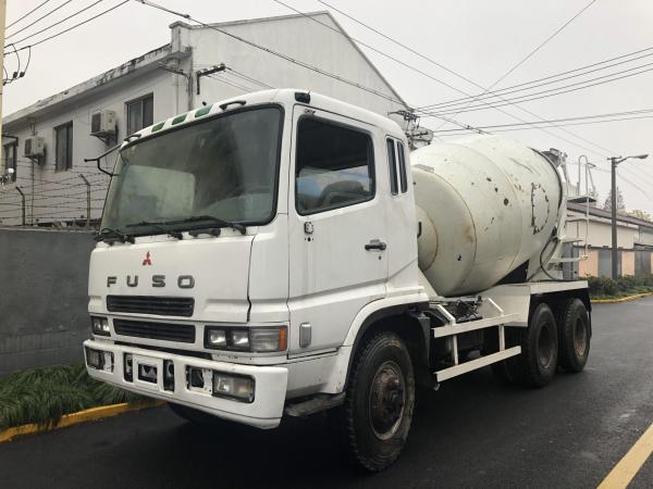 Used Japan Brand Mitsubishi Fuso 10m3 Concrete Mixer Hjc6a in Perfect Working