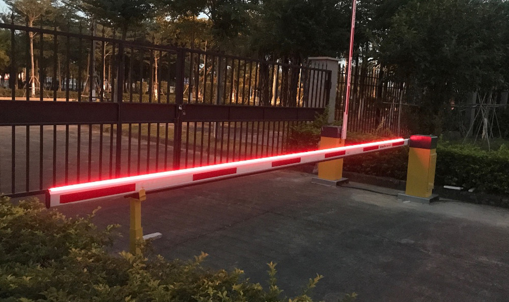 Security Straight Boom Barrier Gate For Car Parking Management Control System