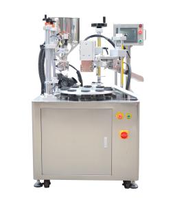 Quality PLC 2KW Ultrasonic Tube Sealing Machine , 20bpm Paste Filling And Sealing Machine wholesale