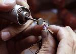 Real Diamond Semi Mount Jewelry Ring Round Shape Dia 1.6-1.7mm 0.61ct