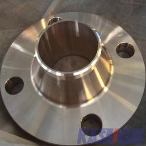 China C70600 Welding Neck Flanges , ANSI B16.5/B16.47 Copper Nickel Fittings on sale