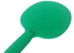 Green Outdoor Table Tennis Racket Plastic Weather Shock Resistant For Children
